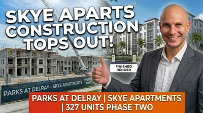 Skye Apartments at Parks at Delray Reaches Major Construction Milestone